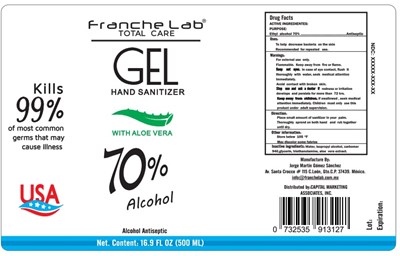 16.9 Fl Oz Label (.04 Hand Sanitizer 16.9 Fl Oz)